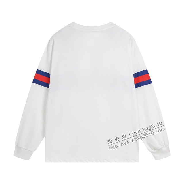Gucci古奇專櫃古馳2023FW新款印花立體剪裁長款T恤 男女同款 tzy3141